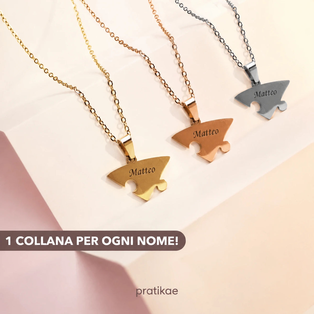 Collier Puzzle Cœur – Pratikae®