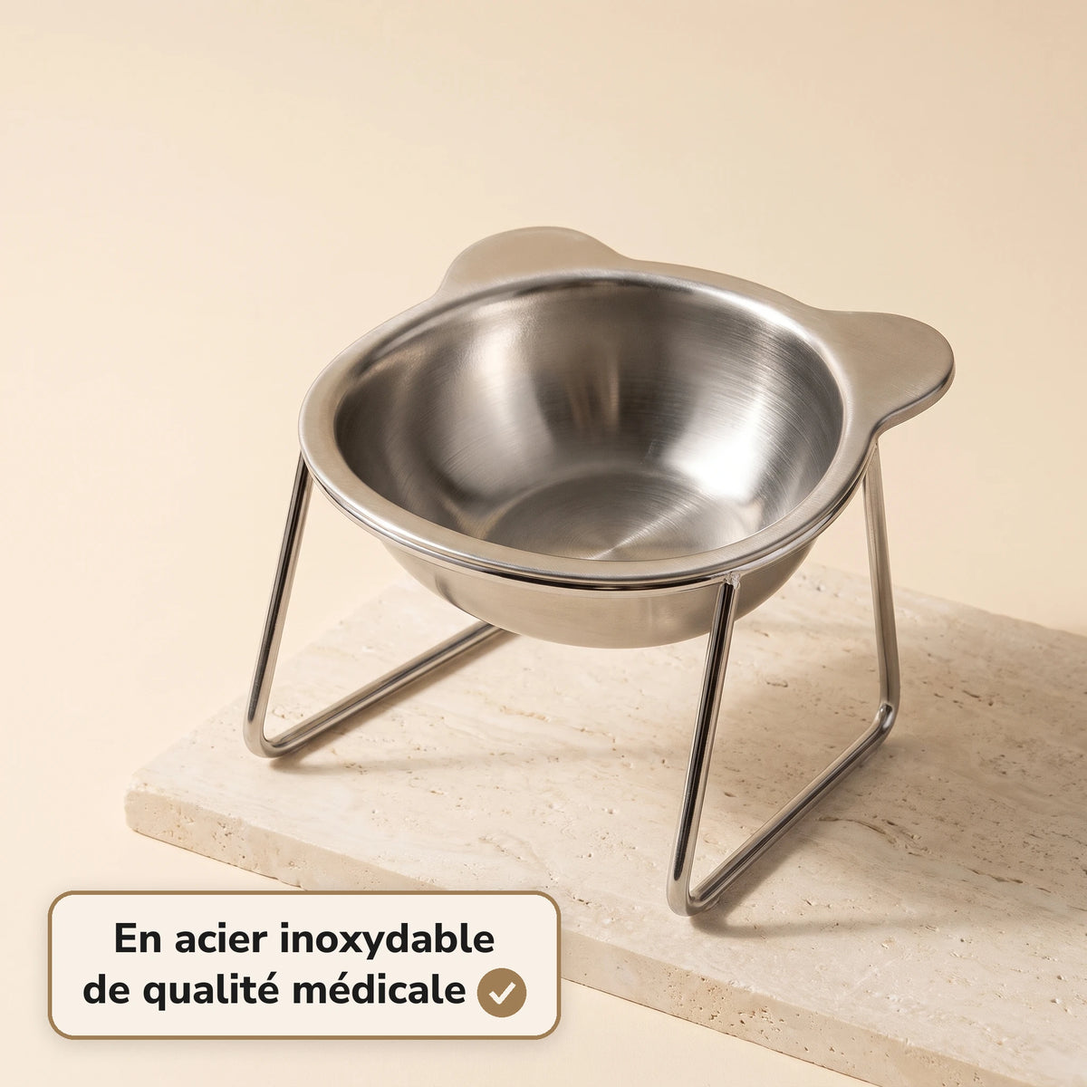 Gamelle inclinée surélevée pour chien – 02-fr
