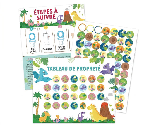 Tableau de récompenses & autocollants