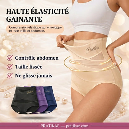 Culotte gainante taille haute — ventre plat sans coutures