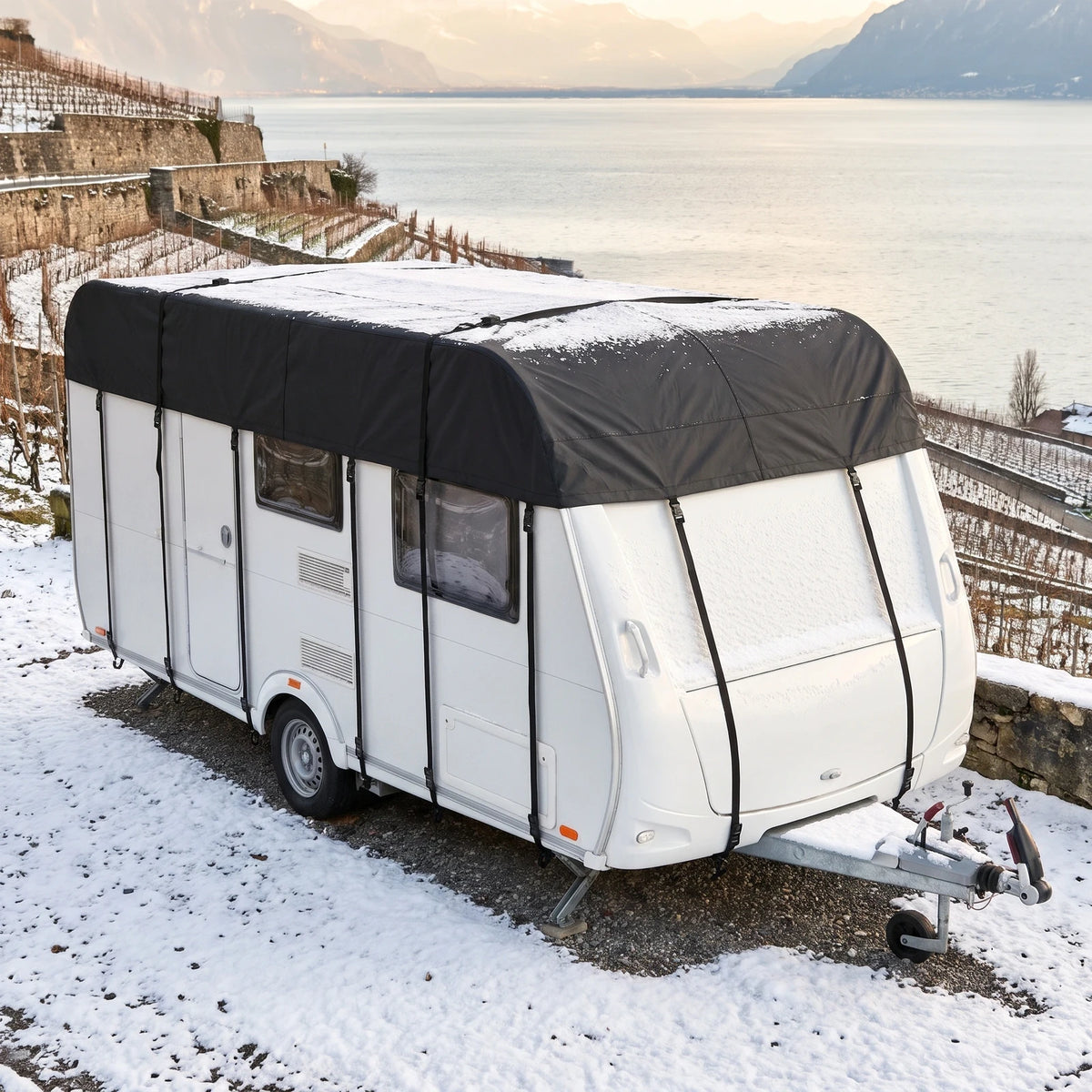 Housse de toit pour camping-car et caravane