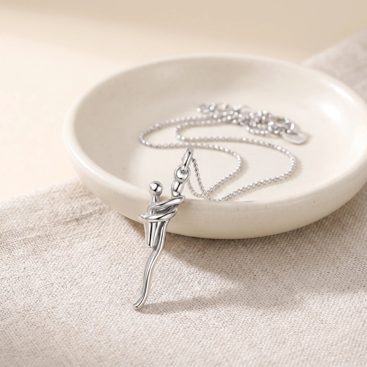 Collier Père et Fille - Argent