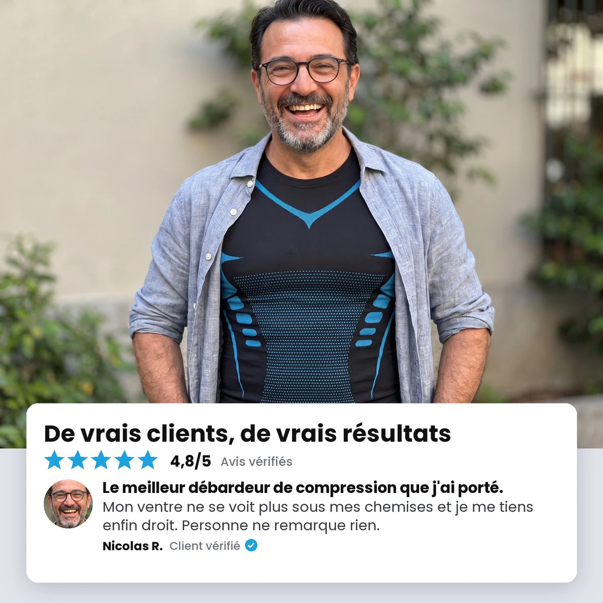 Débardeur de compression homme