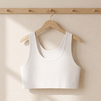 Brassière sans couture – Blanc
